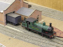 Also on Brackley is a Parker class 3alt tank loco.