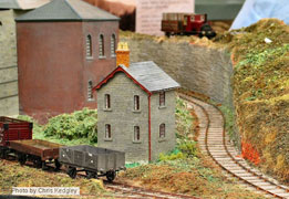 Model railway layout - Lower Soudley Iron Works