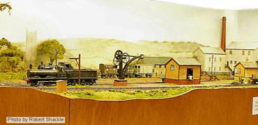 Model railway layout - Cheddar S&DJR
