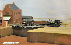 Model railway layout - Humber Dock