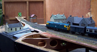 Model railway layout - Portchullin