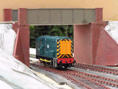 Model railway layout - West End