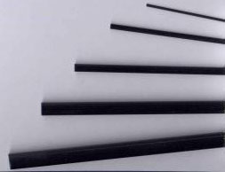 Carbon fibre rod in three diameters