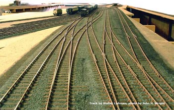 Photo of track work by Walter Lishman