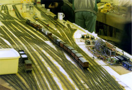 Model railway layout in progress - Preston