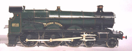Croome Court - scratch built model locomotive.