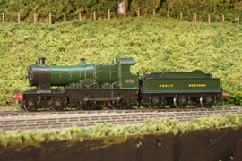 Model of GWR Flower Class 4158