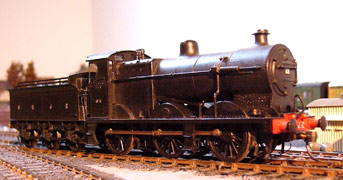 Model SDJR #61 locomotive