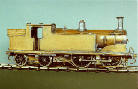 Martin Finney M7 model locomotive