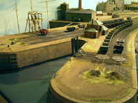 Model railway layout - Burntisland