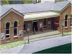 Model railway layout - Epsom Town