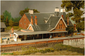 Model railway layout - Flintfield