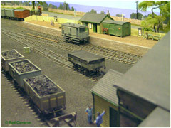 Model railway layout - Hepton Wharf
