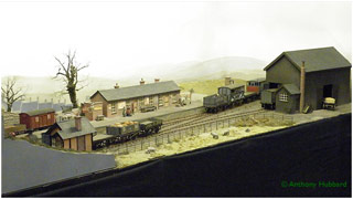 Model railway layout - Llanastr