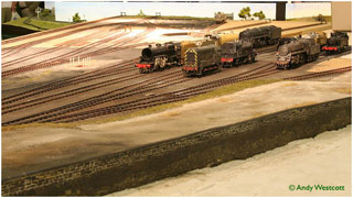 Model railway layout - Rose Grove