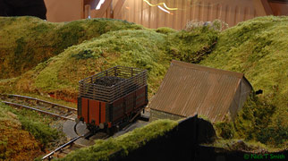 Model railway layout - Soudley Ironworks